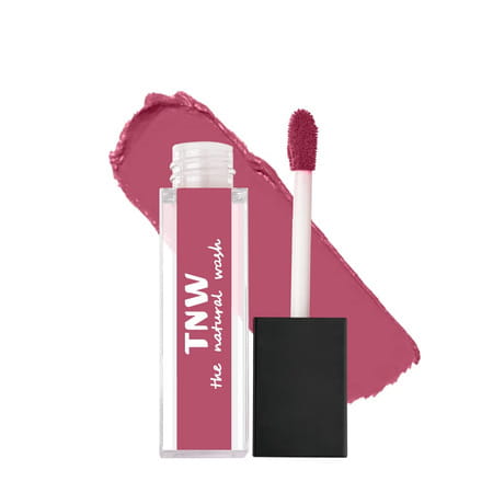 Tnw -the Natural Wash Matte Velvet Longstay Liquid Lipstick Mini With Macadamia Oil - 07