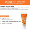 Oxyglow Herbals Orange Peel Off Mask|Natural Orange Peel Extract|Cleanser (100Gram)