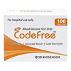 Codefree Blood Glucose Test Strips 100