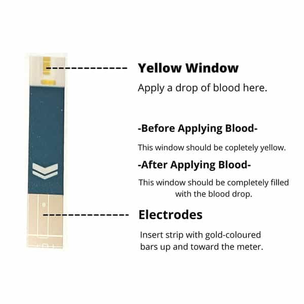 Codefree Blood Glucose Test Strips 100
