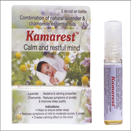 Kamarest Calm And Restful Mind Bottle Of 5ml Roll On