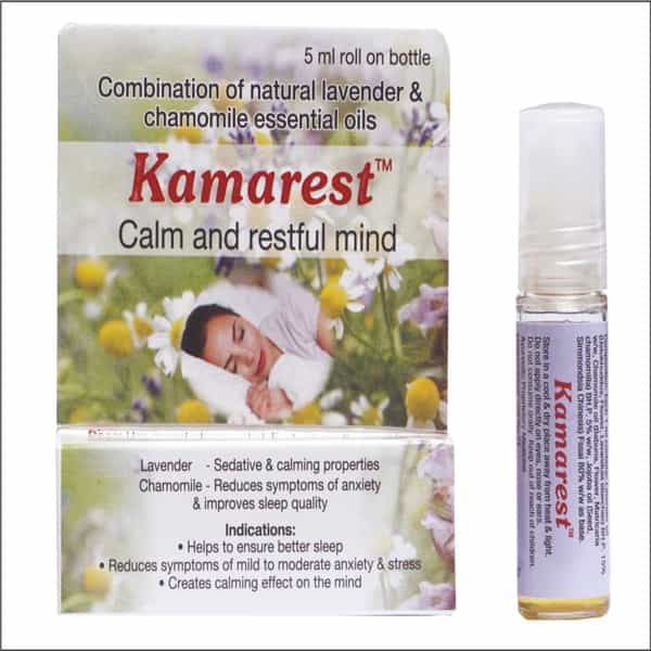 Kamarest Calm And Restful Mind Bottle Of 5Ml Roll On