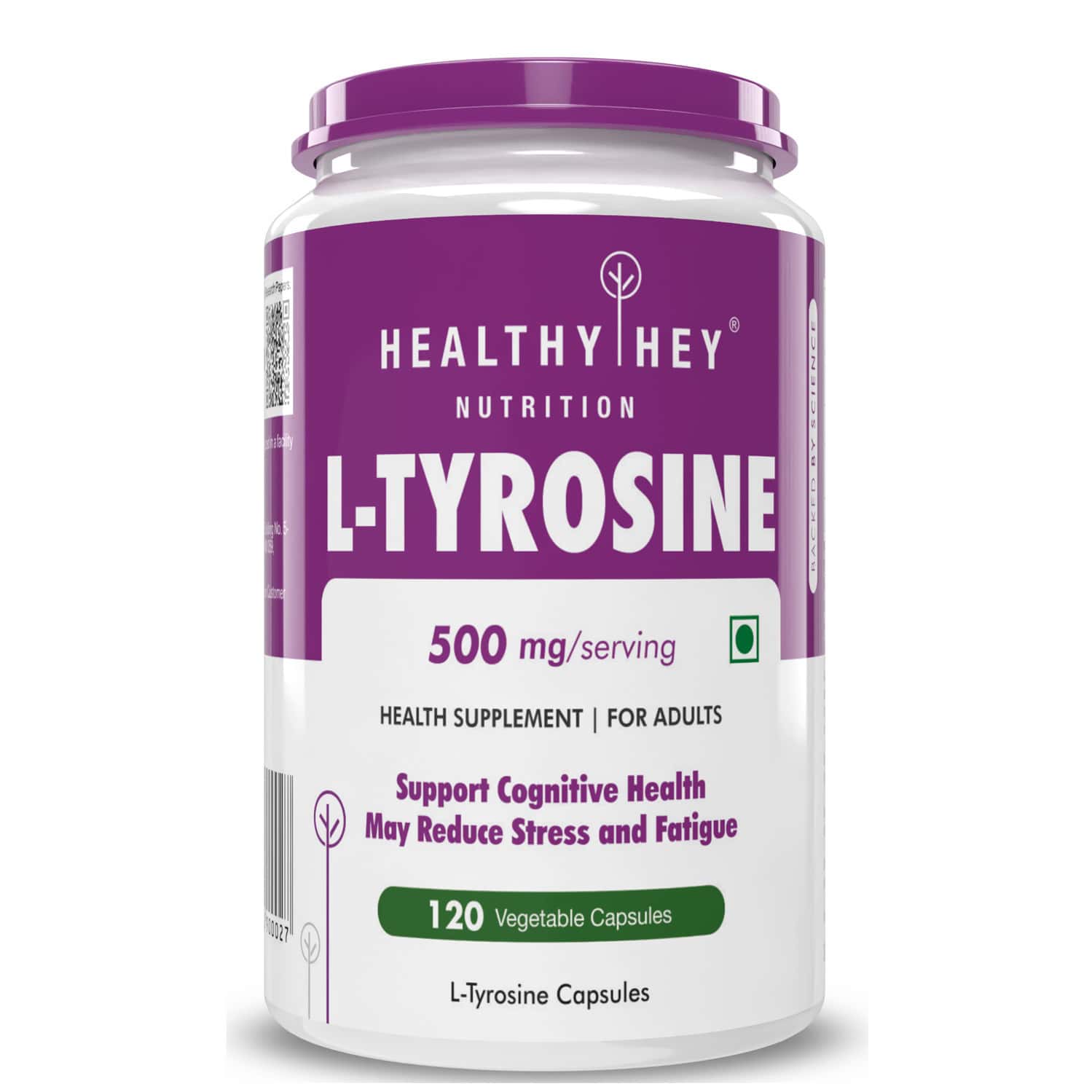 Healthyhey Nutrition L-tyrosine - 120 Capsules