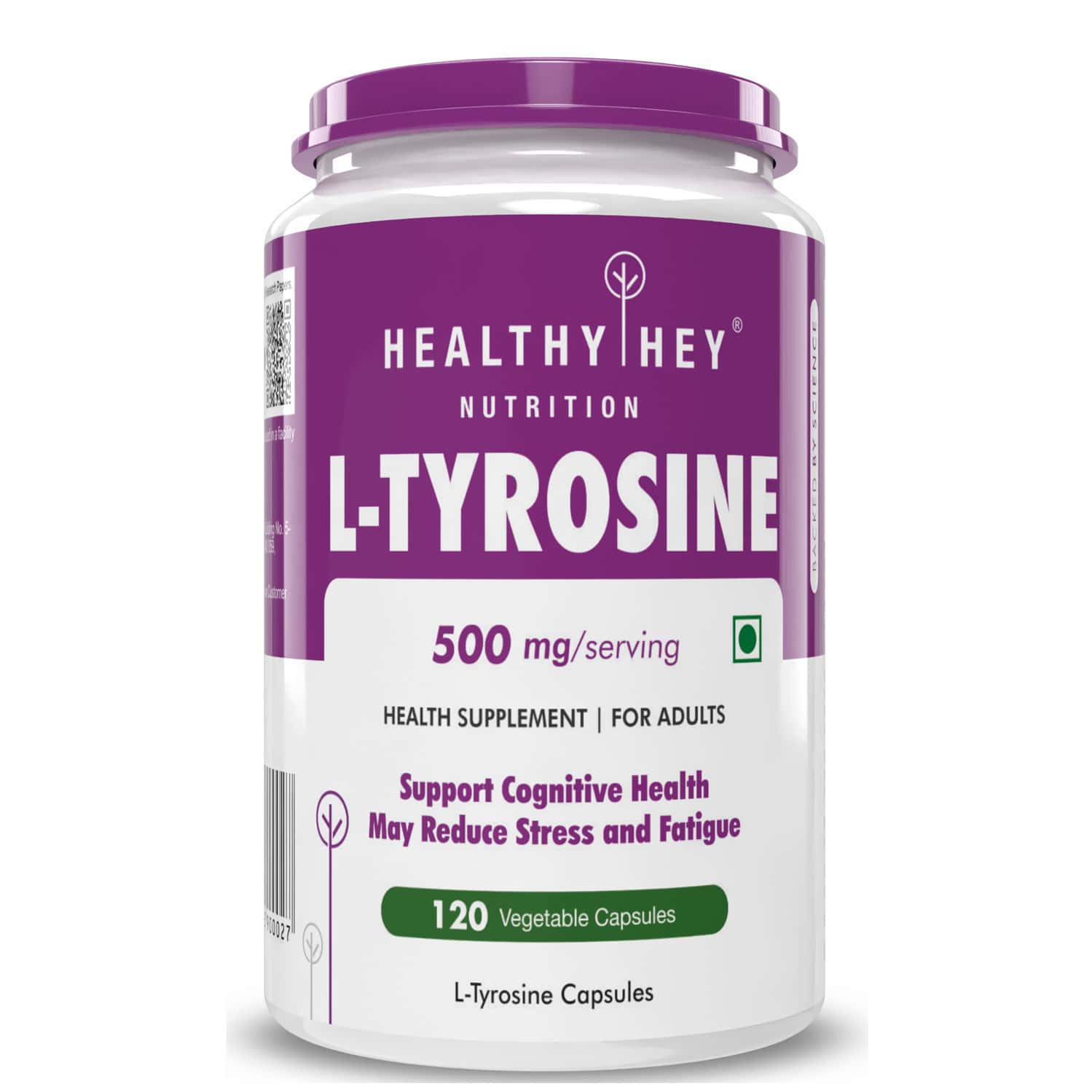 Healthyhey Nutrition L-tyrosine - 120 Capsules