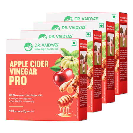 Dr. Vaidya'S Apple Cider Vinger Acv Pro Pack Of 4