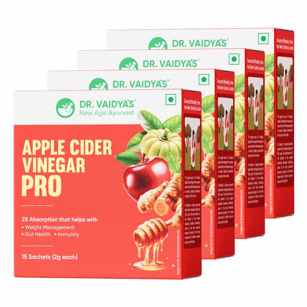 Dr. Vaidya's Apple Cider Vinger Acv Pro Pack Of 4