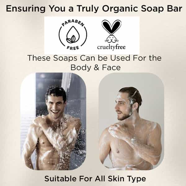 Mancode Luxury Sandalwood Soap Gift Set 5 X 125Gm For Men
