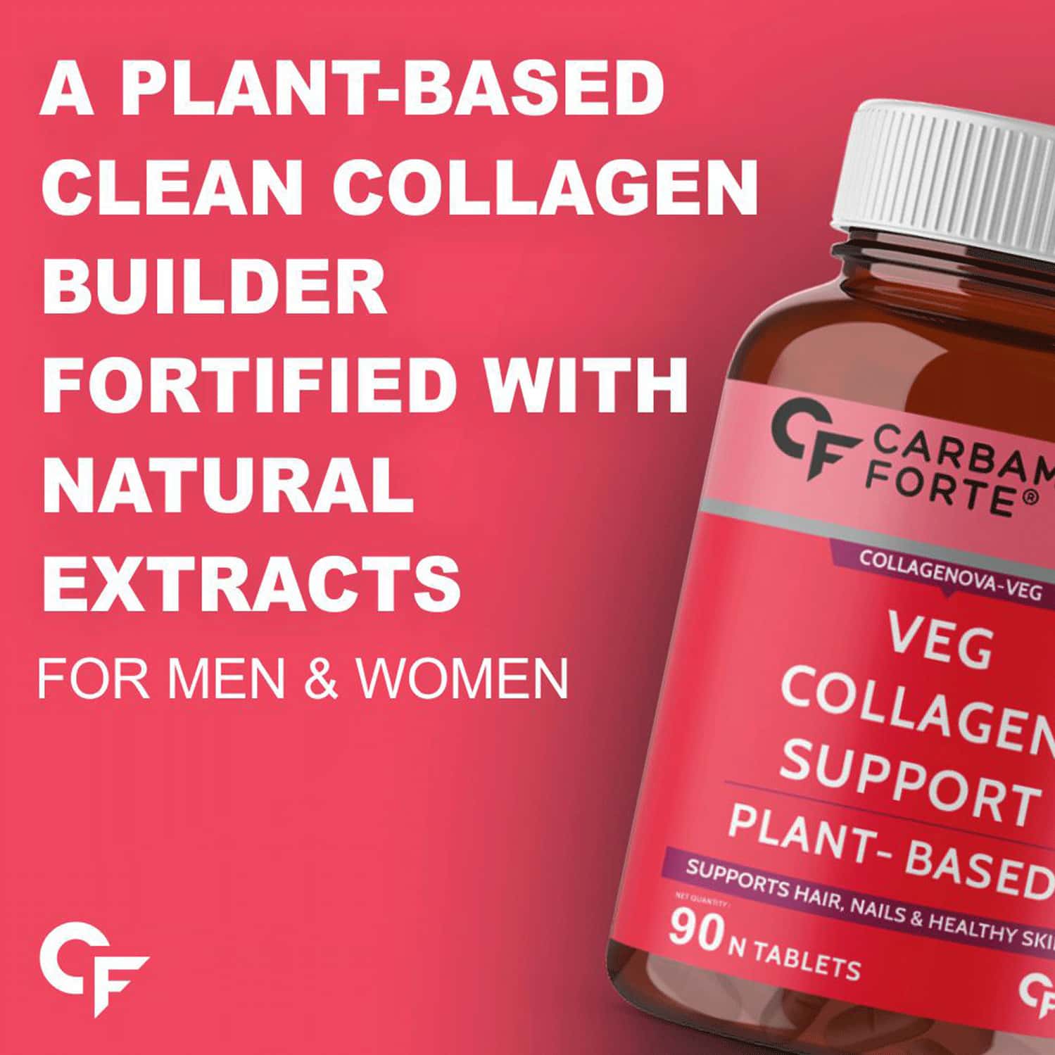 Buy CARBAMIDE FORTE 100 VEG COLLAGEN BUILDERPLANT BASED SUPPLEMENT90