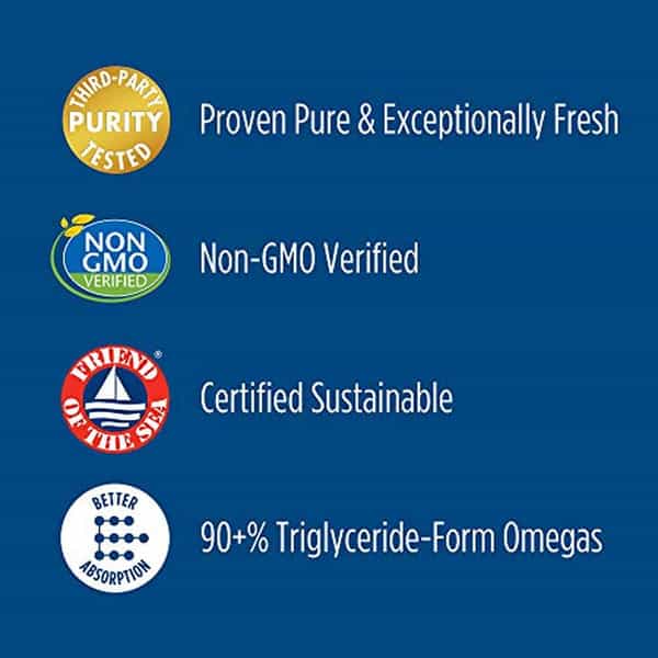 Nordic Naturals Omega 3 Fish Oil Epa And Dha 690Mg Omega 3 Fish Oil 60 Softgels For Adults