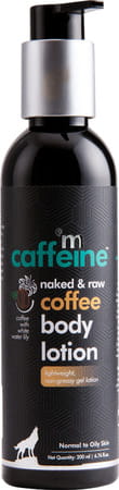 Mcaffeine Coffee 200ml Body Lotion With Vitamin C & Shea Butter-Moisturizer For Normal To Oily Skin