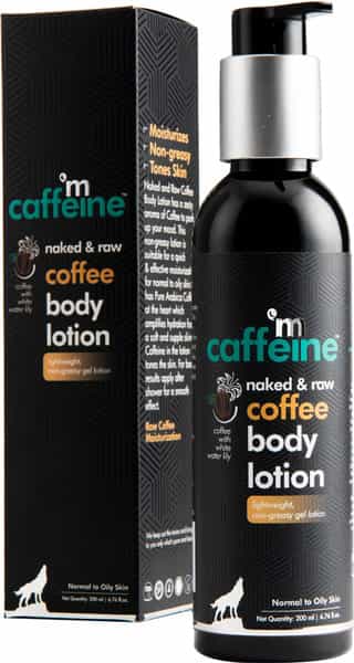 Mcaffeine Coffee 200Ml Body Lotion With Vitamin C & Shea Butter-Moisturizer For Normal To Oily Skin