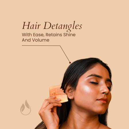 Panash Prasadana Neem Hair Comb Pack 1