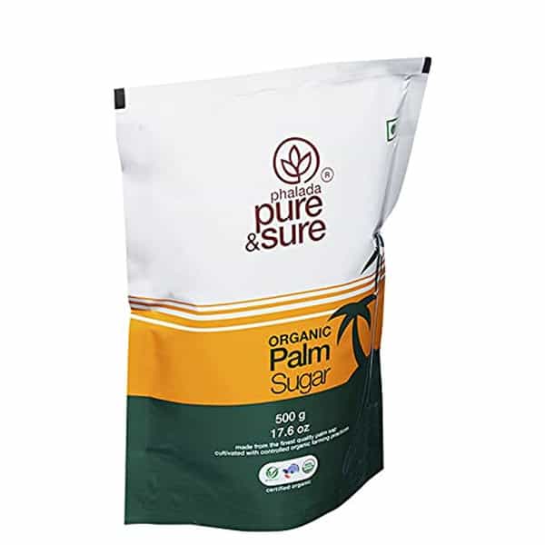 Pure & Sure Organic Palm Sugar -500Gm X Pack Of 2 Sugar (1000 G Pack Of 2)