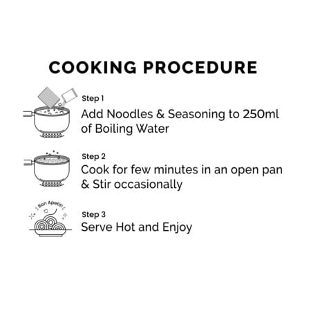 Auric Baked Instant Chinese Schezwan Noodles 70g (Pack Of 6) Baked | Not Fried