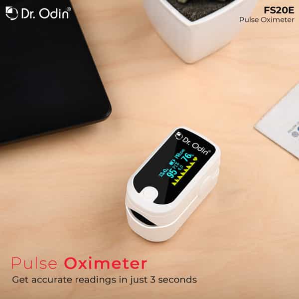 Dr. Odin | A330n | Pulse Oximeter | For Quick Heart Rate And Oxygen Monitoring | 1 Unit