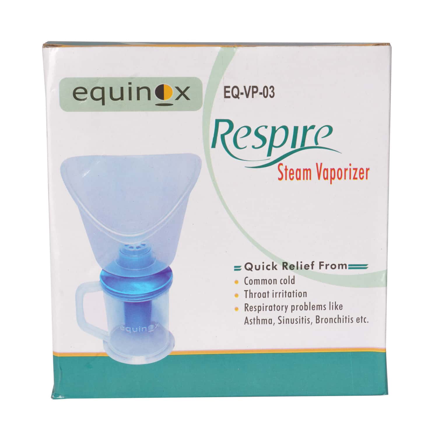 Equinox Steam Vaporizer Eq-vp-03, Cough Steamer, Deep Cleanse, For Cold, Easy To Use | Adults & Kids