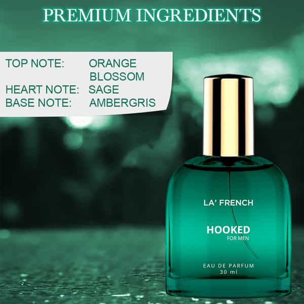 La French Hooked Perfume For Men 30Ml