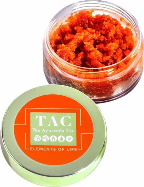 Tac - The Ayurveda Co. Vitamin C Lip Scrub - 20 Gm