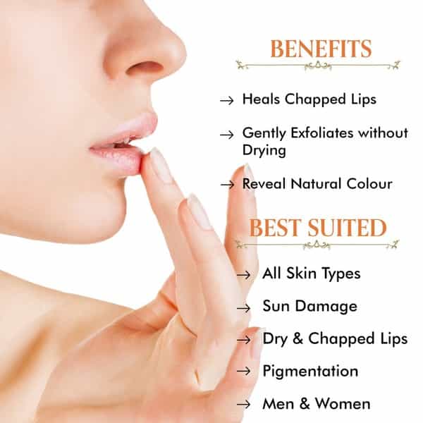 Tac - The Ayurveda Co. Vitamin C Lip Scrub - 20 Gm