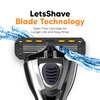 Letsshave Pro 4 Shaving Razor For Men - Pro 4 Blade + Razor Handle