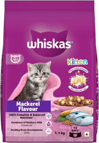 Whiskas Kitten Mackerel 1.1Kg