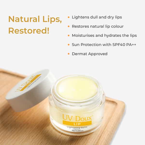 Brinton Uv Doux Spf 40 Pa+++ Lip Lightening Balm 8Gm