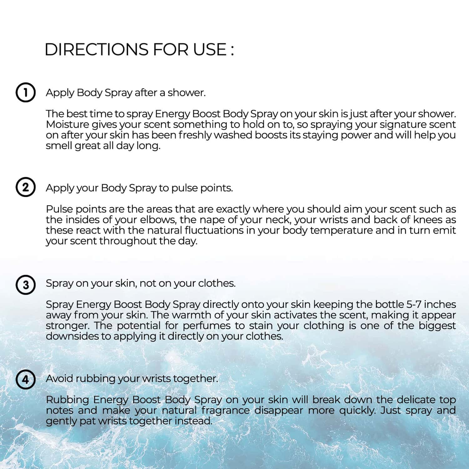 Buy CRAZY OWL ENERGY BOOST AQUA MUSK BODY SPRAY AQUATIC MUSKY FRAGRANCE