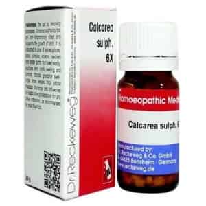Dr. Reckeweg Calcarea Sulphurica Biochemic Tablet 6x (pack Of 2)