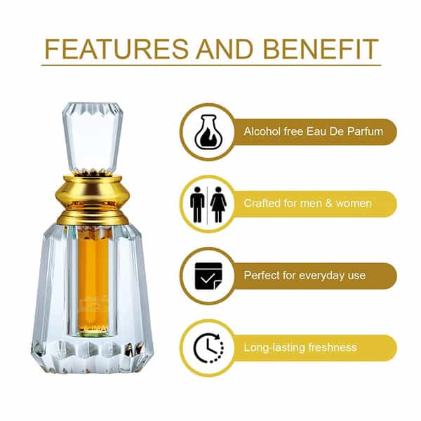 Ajmal Aurum Edp 75Ml Perfume For Women And Oudh Mukhallat Cp Oil Women 6Ml For Unisex