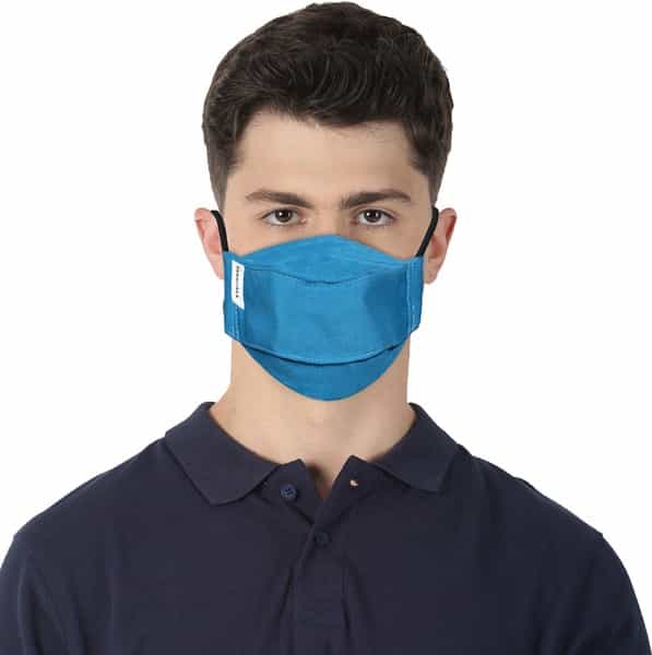 Carriall Adult Unisex 3 Layer Reusable Washable Cotton Mask (Camsm075) Pack Of 3