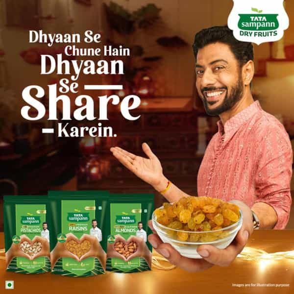 Tata Sampann 100% Pure Premium Raisins Seedless 200G