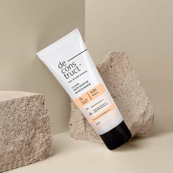 Deconstruct Skin Soothe Moisturizer- 1% Ceramides + 0.2% Bisabolol (50 Gm)