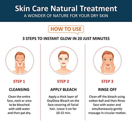 Oxyglow Herbals Bleach Diamond Cream |Cleardeep And Active Multi Layer Impact| 300gram