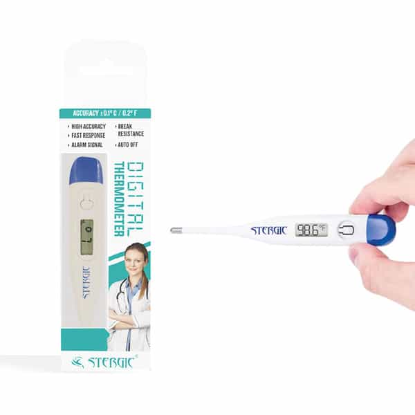 Stergic Digital Thermometer With Quick Measurement Of Temperature For Child And Adult