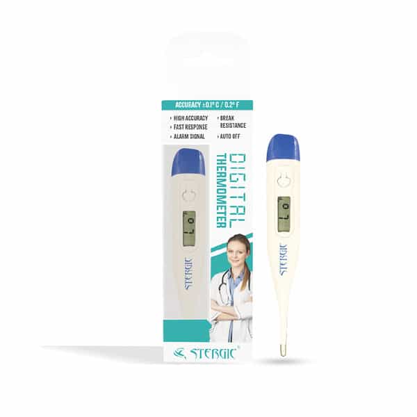 Stergic Digital Thermometer With Quick Measurement Of Temperature For Child And Adult