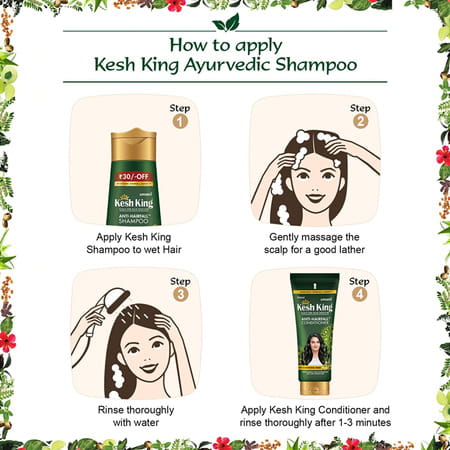 Emami Kesh King Scalp And Hair Medicine Aloe Vera Anti Hairfall Shampoo 600 Ml