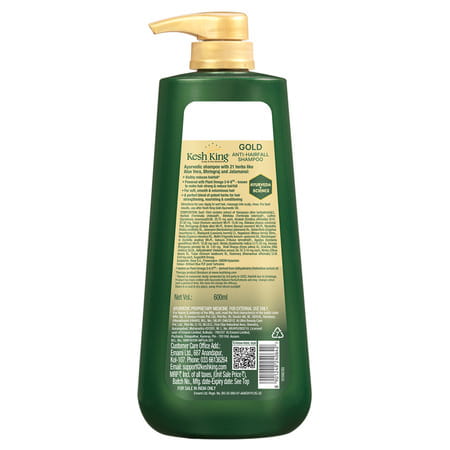 Kesh King Gold Anti Hairfall Shampoo Bottle Of 600 Ml