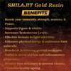 Fij Ayurveda Shilajit/Shilajit Gold Resin (Semi Liquid)|Ashwagandha, Black Musli & 24k Gold - 3x20gm