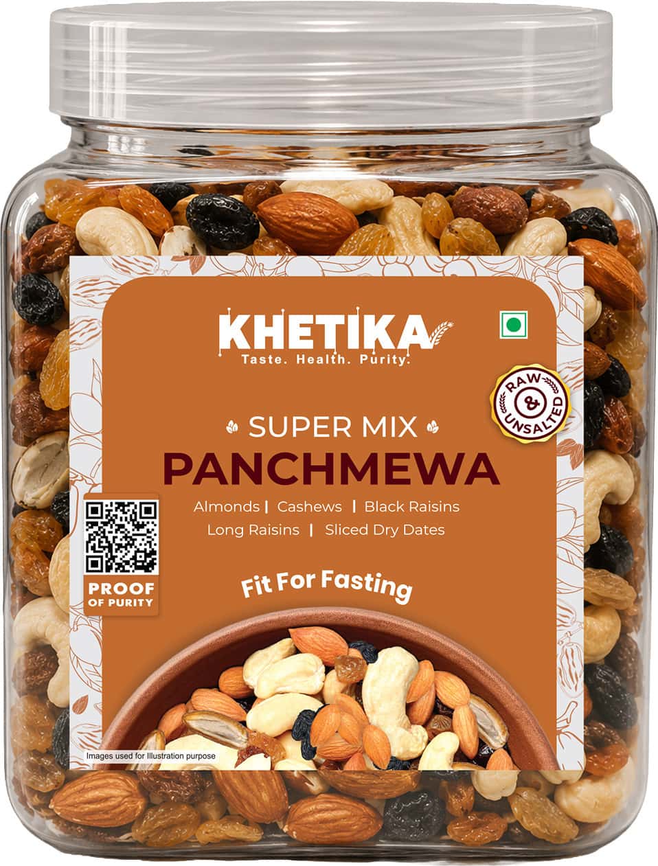 Khetika Premium Panchmewa Jar - 450 Gm