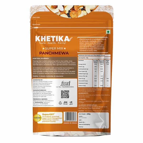 Khetika Premium Panchmewa Jar - 450G