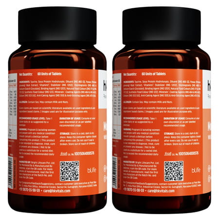Hk Vitals Multivitamin | 60 Tablets Each (Pack Of 2)