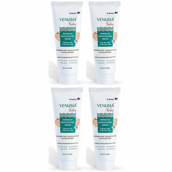 Venusia Baby Intensive Moisturizing Cream | 75 Gm | Pack Of 4