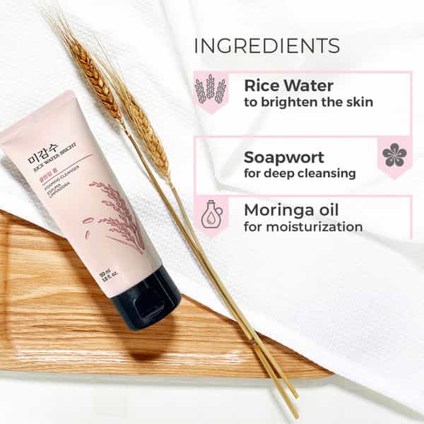 The Face Shop Rice Water Bright Cleansing Foam 150Ml