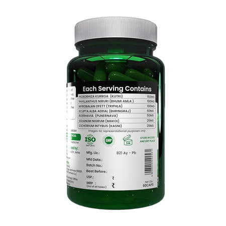 Sheopal'S Liver X Factor Ayurvedic Fatty Liver Supplement | 60 Capsules | Pack Of 1