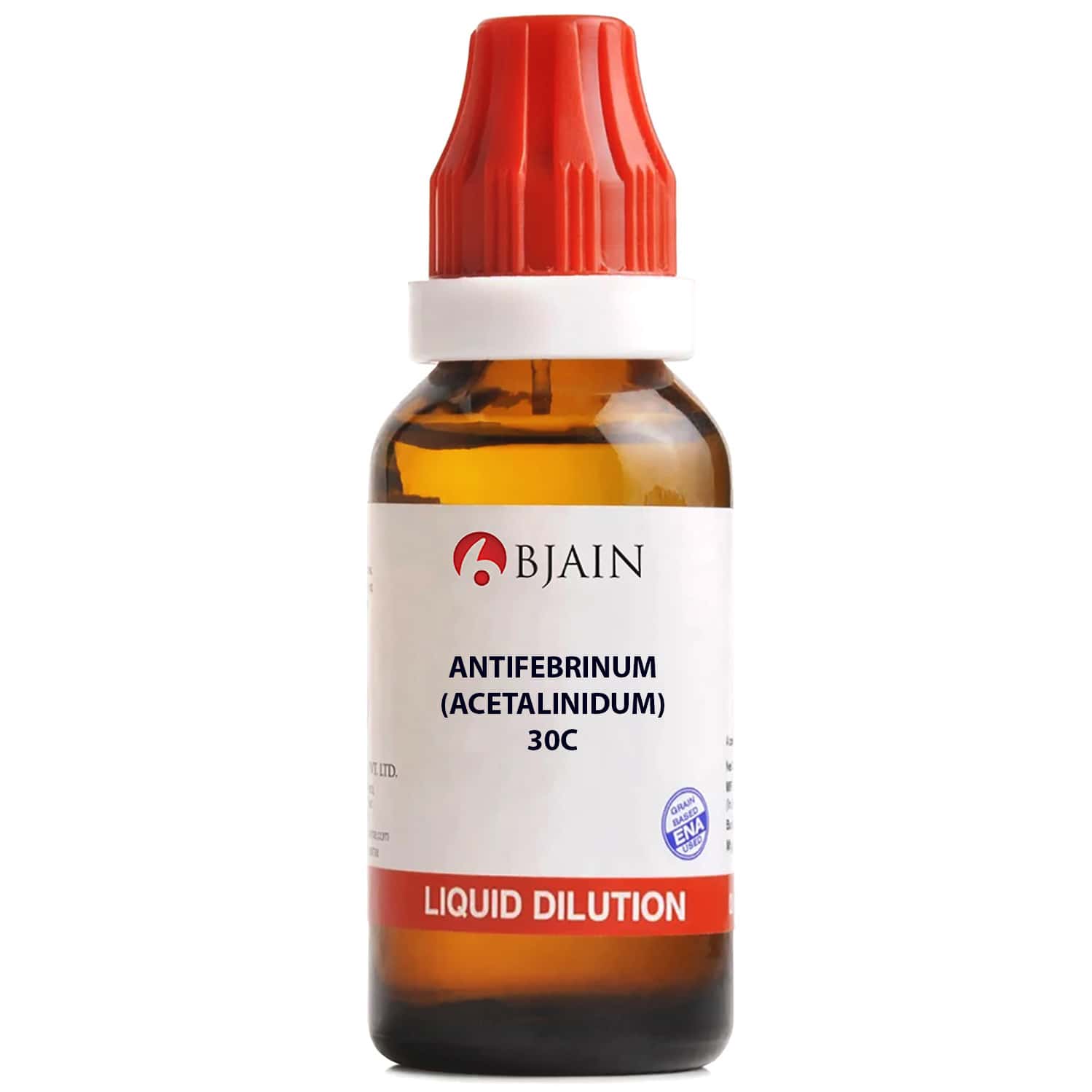 Bjain Acetalinidum/ Antifebrinum 30c Homeopathic Liquid Dilution 30ml