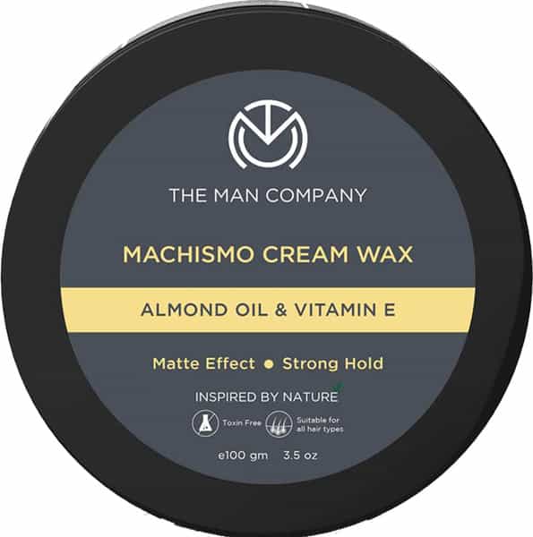 The Man Company Machismo - Strong Hold Cream Wax - 100 Gm