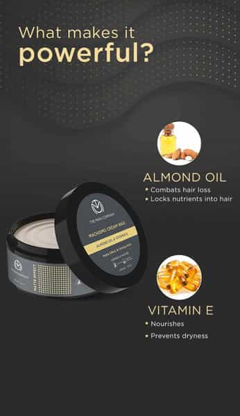 The Man Company Machismo - Strong Hold Cream Wax - 100 Gm