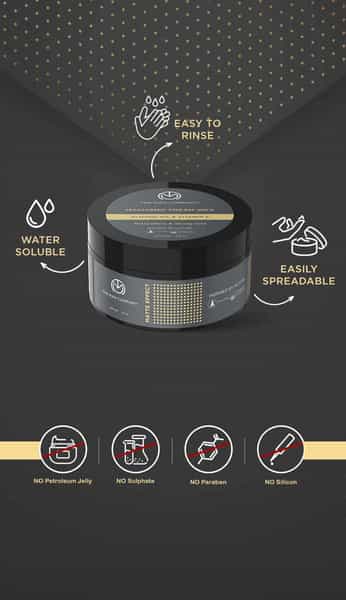 The Man Company Machismo - Strong Hold Cream Wax - 100 Gm