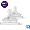 Philips Avent Natural Response Bottle Teat - 4 X Baby Bottle Flow 3 Teats | 1M+ | No Bpa (Scy963/04)