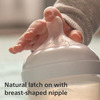 Philips Avent Natural Response Bottle Teat - 4 X Baby Bottle Flow 3 Teats | 1M+ | No Bpa (Scy963/04)